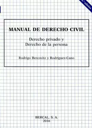 MANUAL DE DERECHO CIVIL PRIVADO Y PERSONA