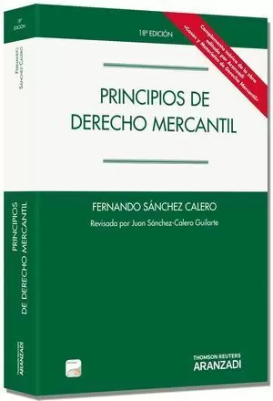 PRINCIPIOS DE DERECHO MERCANTIL (PAPEL + E-BOOK) 18ª EDIC.