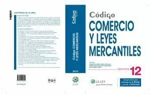 CÓDIGO COMERCIO Y LEYES MERCANTILES LA LEY 2012