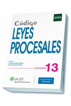 CODIGO LEYES PROCESALES 2013