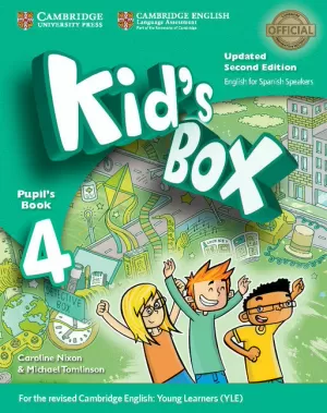 KID'S BOX LEVEL 4 PUPIL'S BOOK UPDATED ENGLISH FOR SPANISH SPEAKE