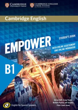 CAMBRIDGE ENGLISH EMPOWER B1 STUDENT'S BOOK SPANISH SPEAKERS (CODIGO NACIONAL)