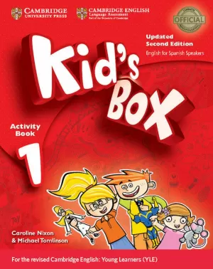 KID'S BOX LEVEL 1 ACTIVITY BOOK WITH CD-ROM UPDATED ENGLISH FOR S
