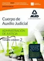 CUERPO AUXILIO JUDICIAL ADMON JUSTICIA TEMARIO II MAD 2015