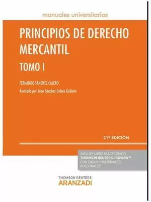 PRINCIPIOS DE DERECHO MERCANTIL I 2016