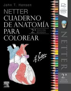 NETTER CUADERNO DE ANATOMÍA PARA COLOREAR (2ª ED.) REVISADA