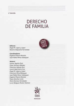 DERECHO DE FAMILIA 2ª EDICIÓN 2017