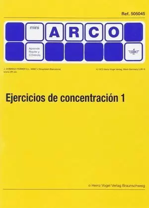 MINI ARCO.  EJERCICIOS DE CONCENTRACIÓN 1 (505045)