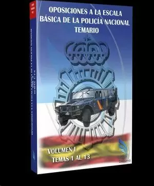 POLICIA NACIONAL TEMARIO VOLUMEN I TEMAS DEL 1 AL 13
