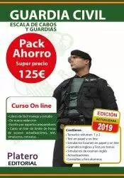 GUARDIA CIVIL 2019. ESCALA DE CABOS Y GUARDIAS. PACK AHORRO