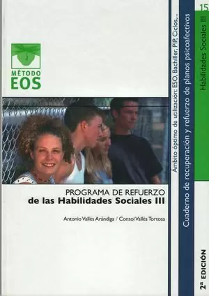 PROGRAMA DE REFUERZO DE LAS HABILIDADES SOCIALES III Nº 15