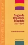 SEGUNDA REPÚBLICA ESPAÑOLA (1931-1936)