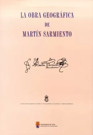 OBRA GEOGRAFICA DE MARTIN SARMIENTO