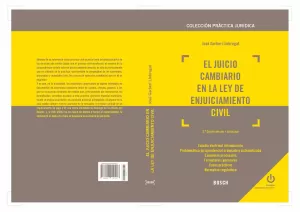 EL JUICIO CAMBIARIO EN LA LEY DE ENJUICIAMIENTO CIVIL (2.ª EDICIÓN)