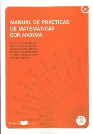 MANUAL DE PRÁCTICAS DE MATEMÁTICAS CON MAXIMA