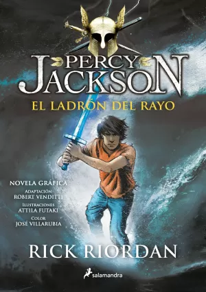 GRAFICA. PERCY JACKSON Y LOS DIOSES DEL OLIMPO 1. LADRON DEL RAYO