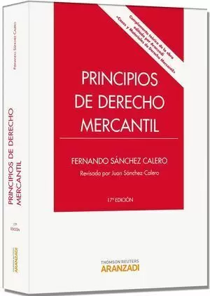 PRINCIPIOS DE DERECHO MERCANTIL, 17ª ED.