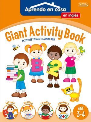 GIANT ACTITITY BOOK  3-4 AGE