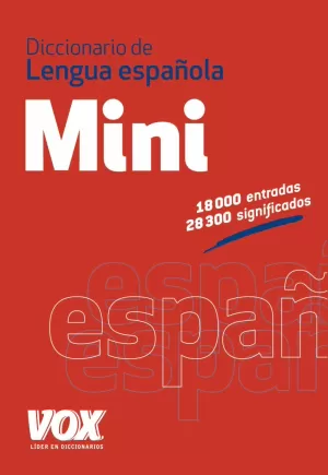 DICCIONARIO MINI DE LA LENGUA ESPAÑOLA