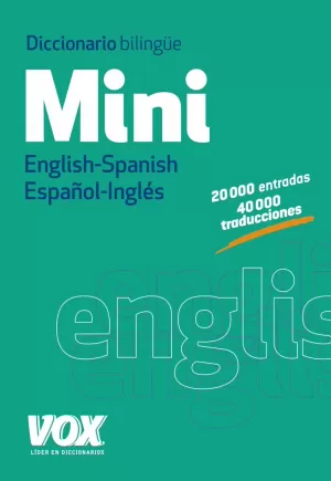 DICCIONARIO MINI ENGLISH-SPANISH / ESPAÑOL-INGLÉS