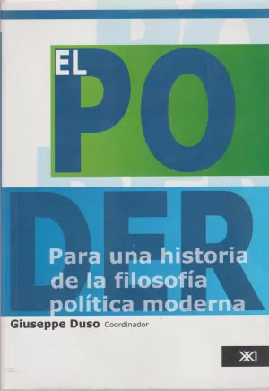 PODER HISTORIA DE LA FILOSOFIA POLITICA